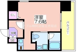 ジュネーゼ京町堀パークサイドの物件間取画像